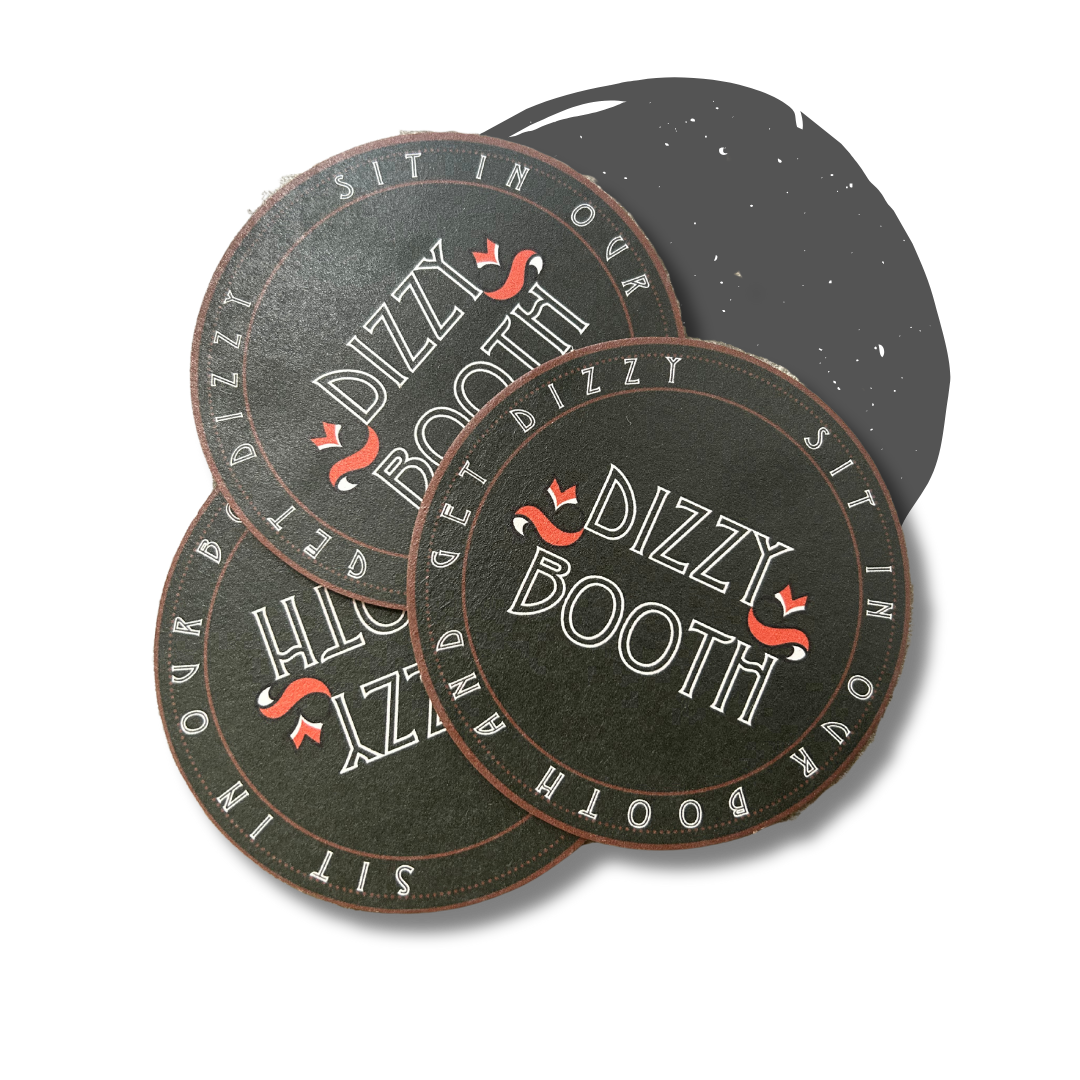 Lovely Faces Bierdeckel-Trio »Dizzy Booth«