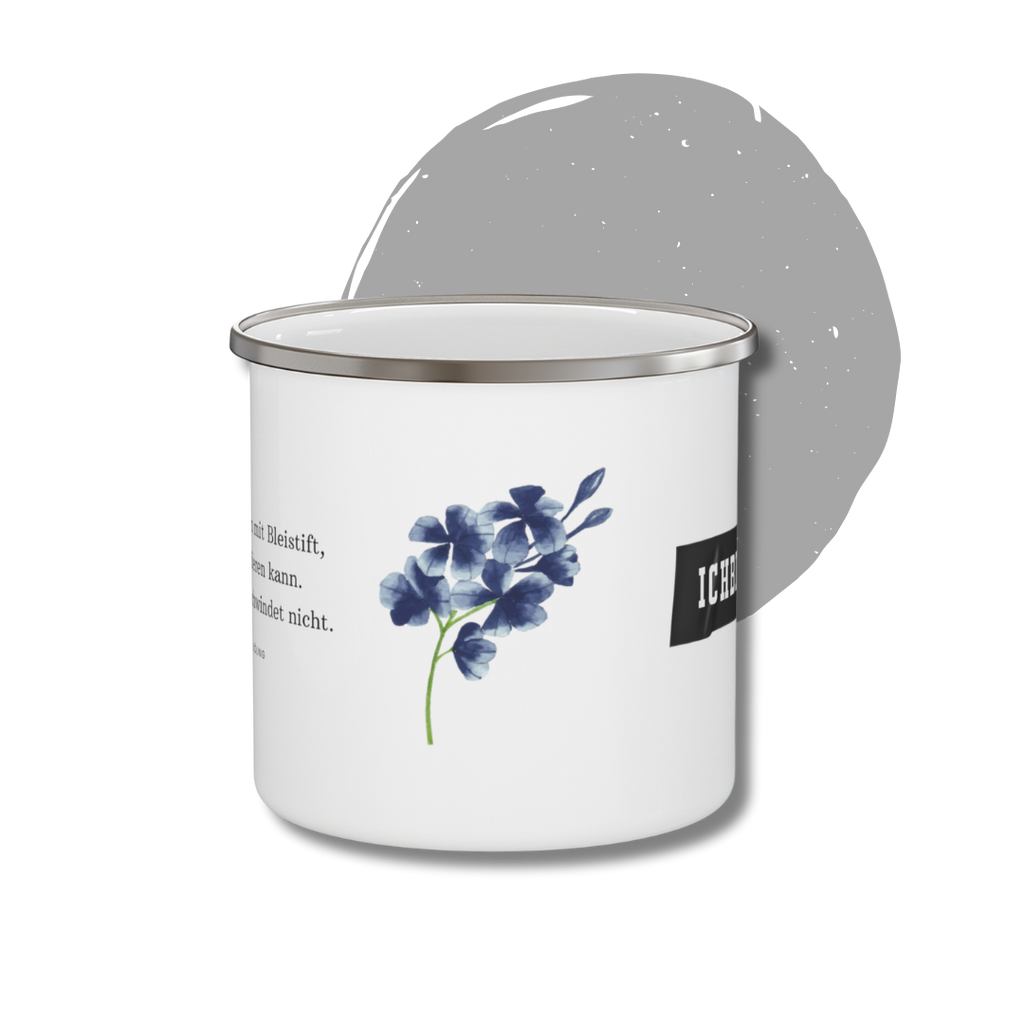 Emaille Tasse #ichbinfiona - Kein Ort dieser Welt