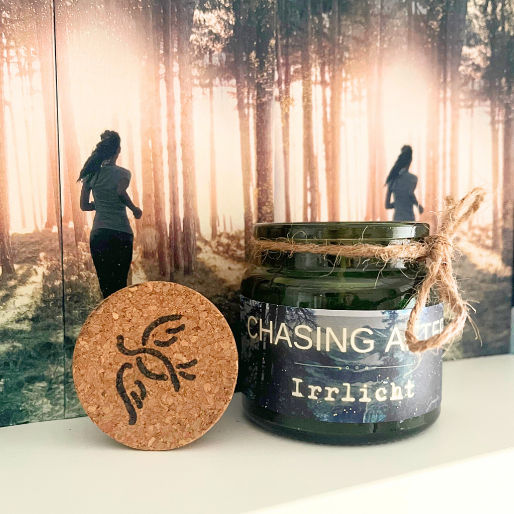 Bookish Candle »Irrlicht« - Chasing After