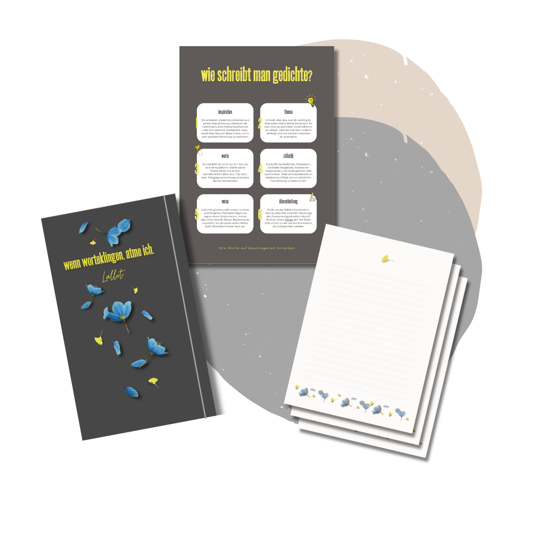 Goodieset - NEU Wie Worte auf beschlagenen Scheiben