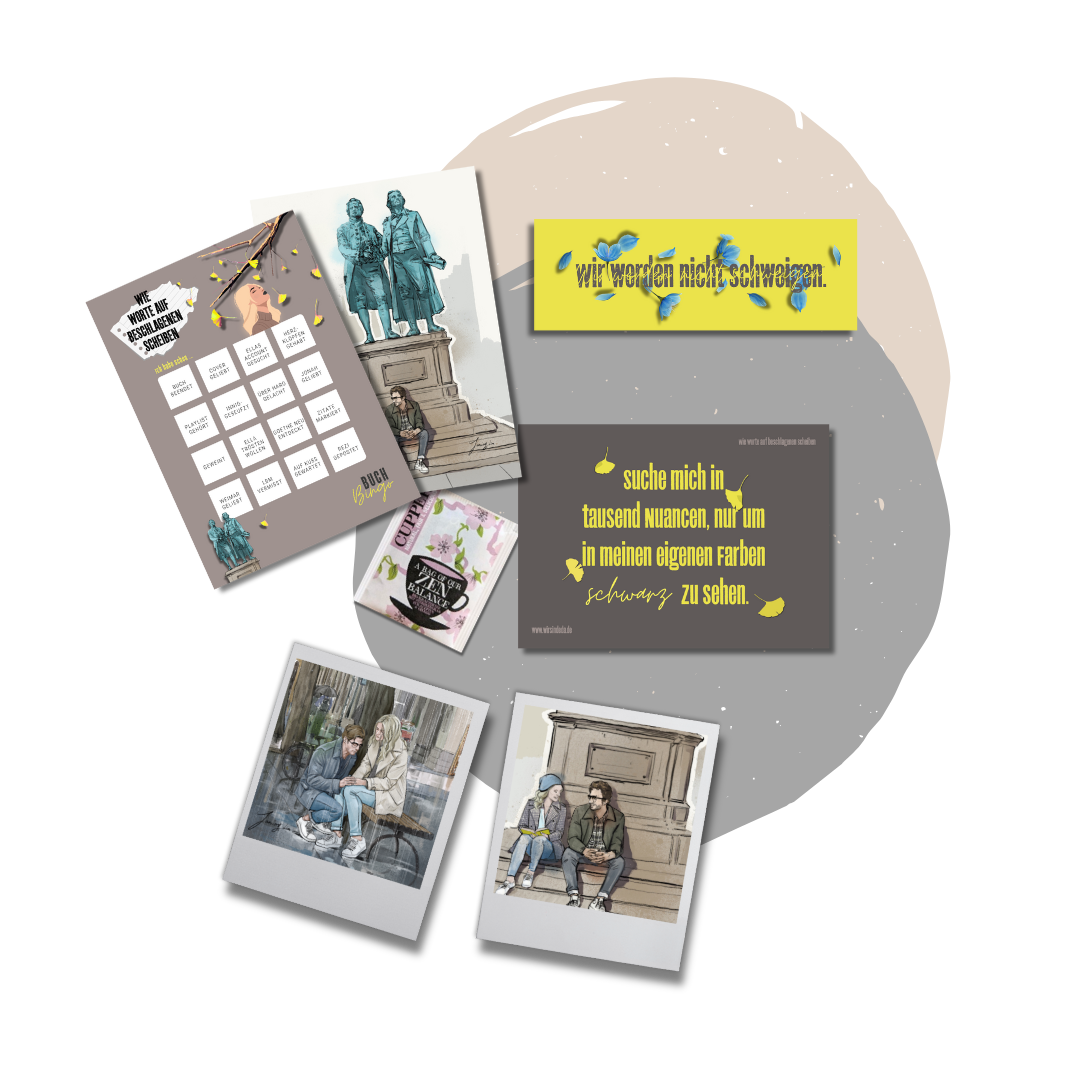 Buchbox -  NEU Wie Worte auf beschlagenen Scheiben