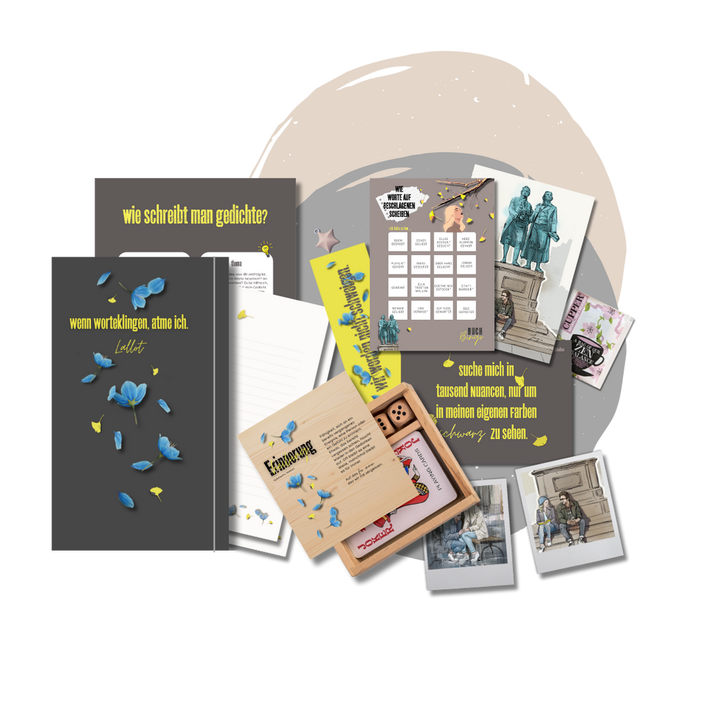 Buchbox -  NEU Wie Worte auf beschlagenen Scheiben