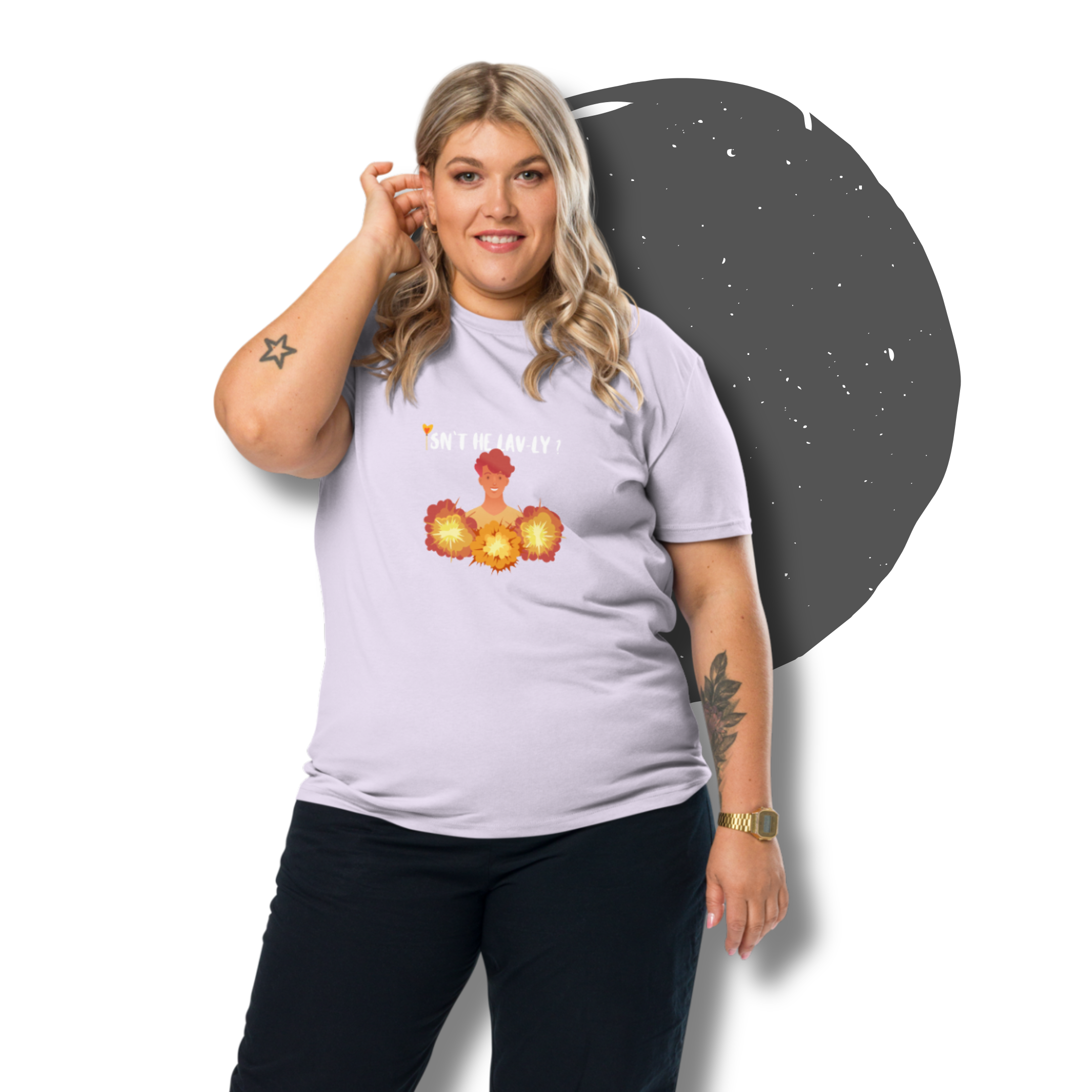 »Isn´t he lovely« - T-Shirt