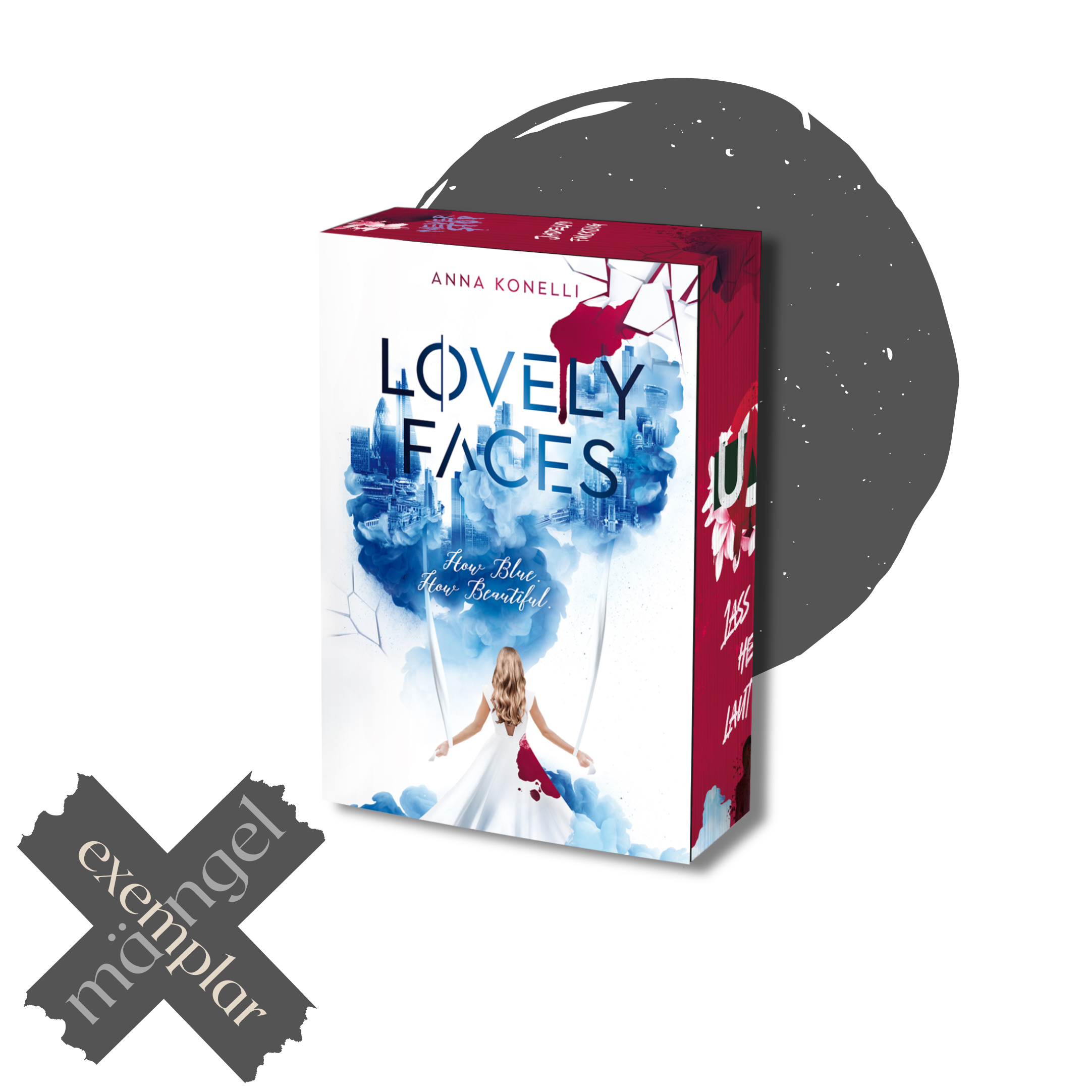 Lovely Faces - How Blue. How Beautiful. - Sonderausgabe mit Farbschnitt - Mängelexemplar