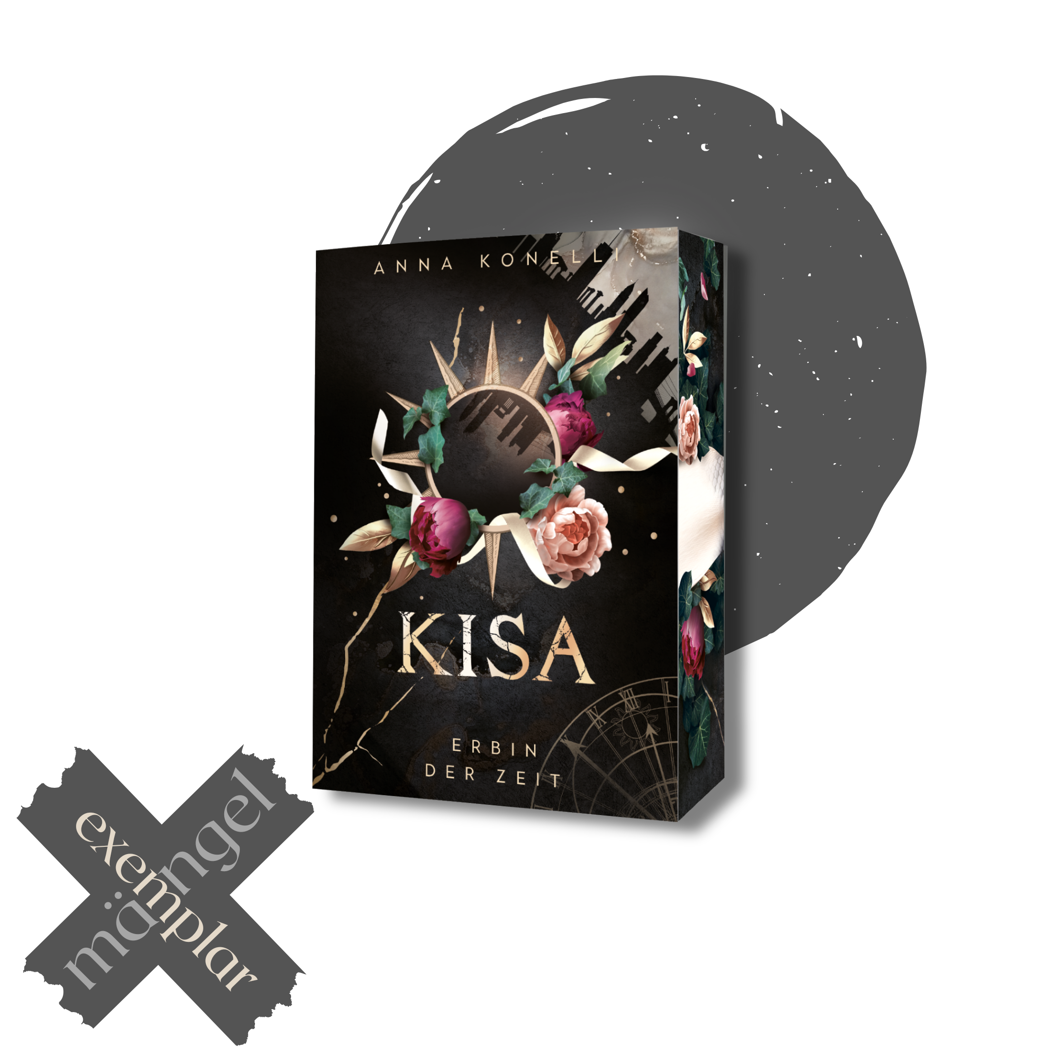 KISA - Erbin der Zeit - Sonderausgabe mit Farbschnitt - Mängelexemplar