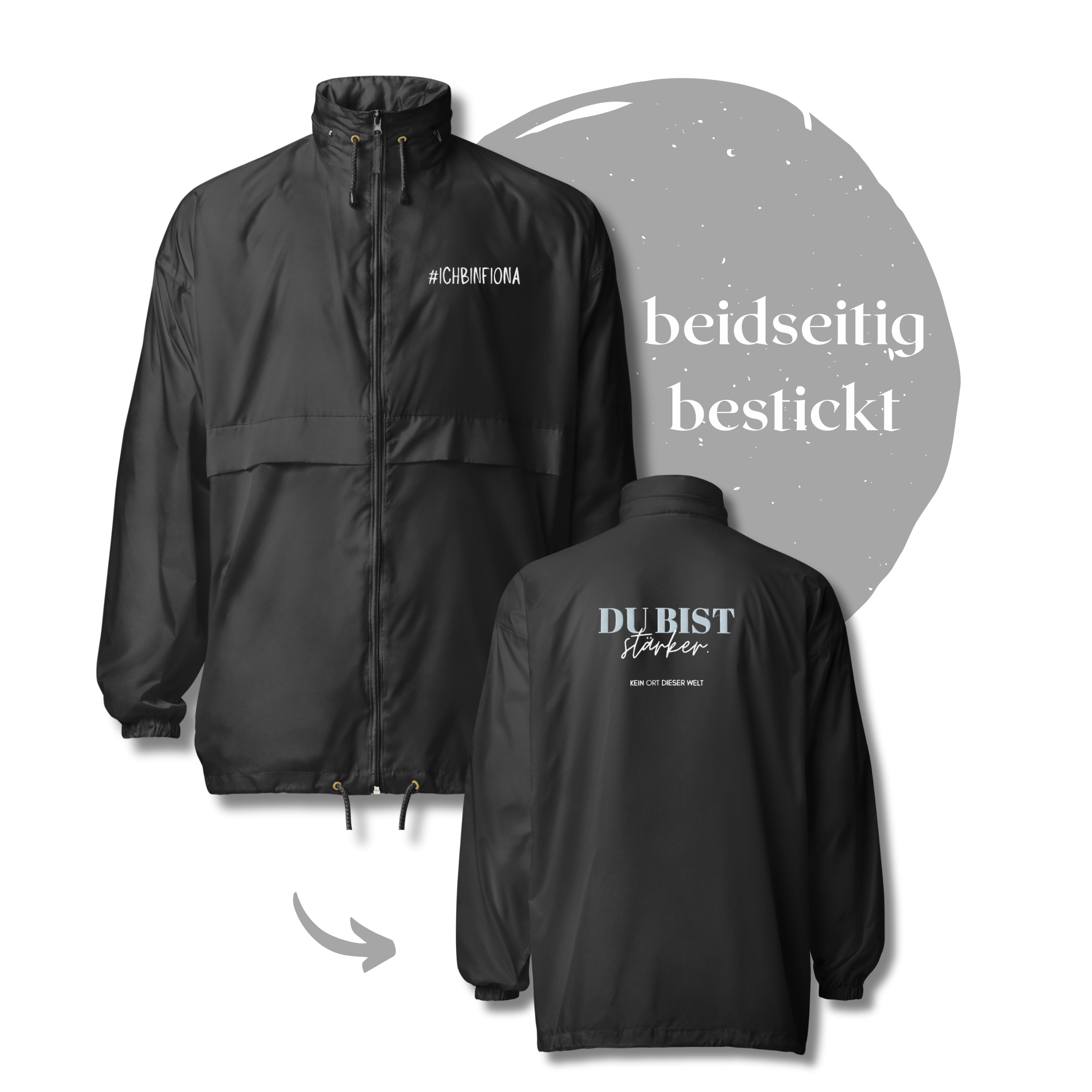 »#ichbinfiona« - Windbreaker