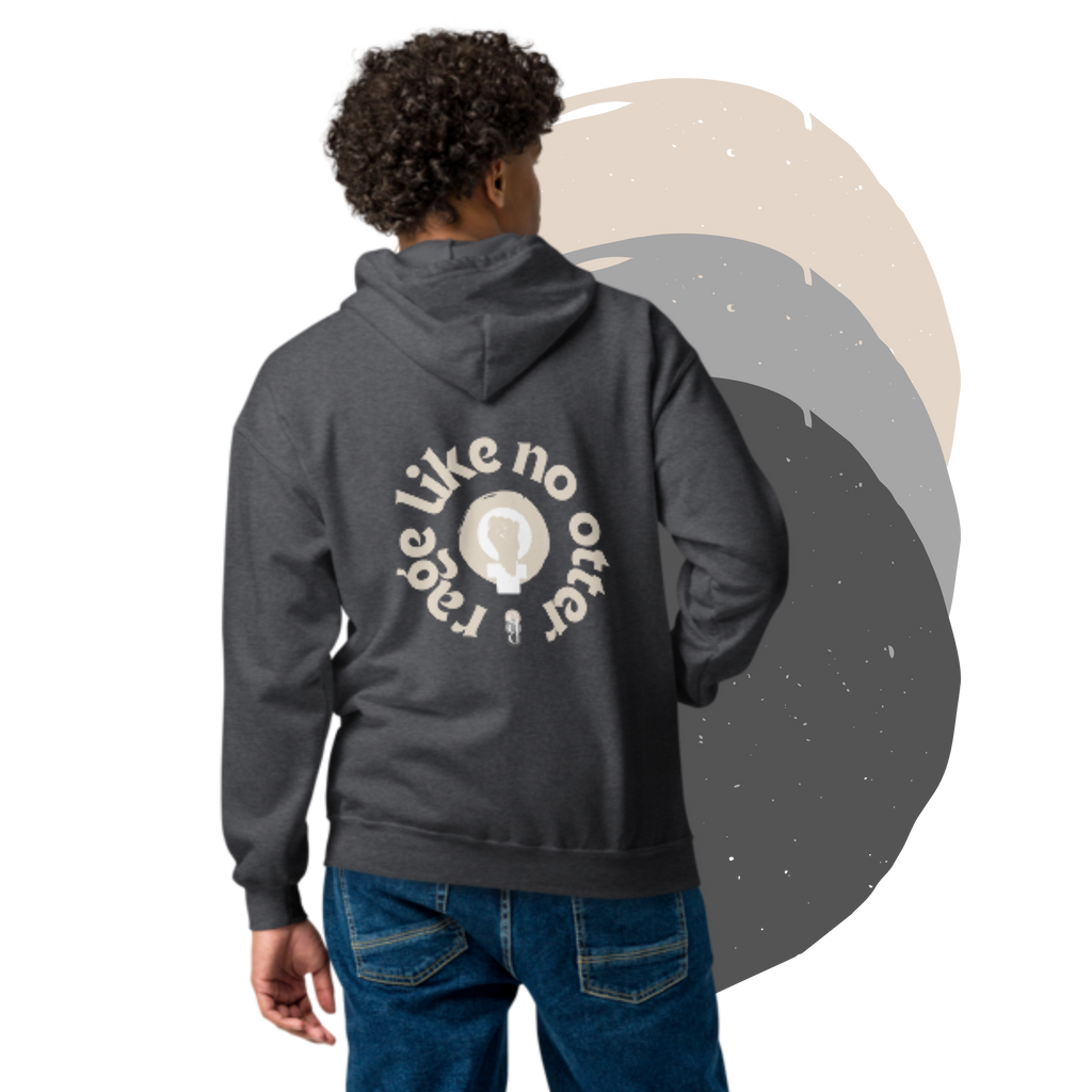 »rage like no otter« - Zip-Hoodie