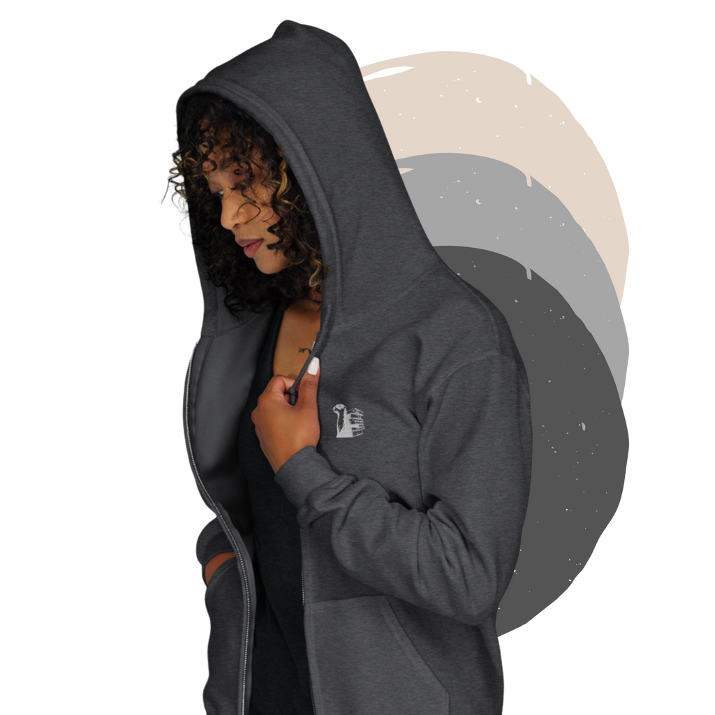 »rage like no otter« - Zip-Hoodie