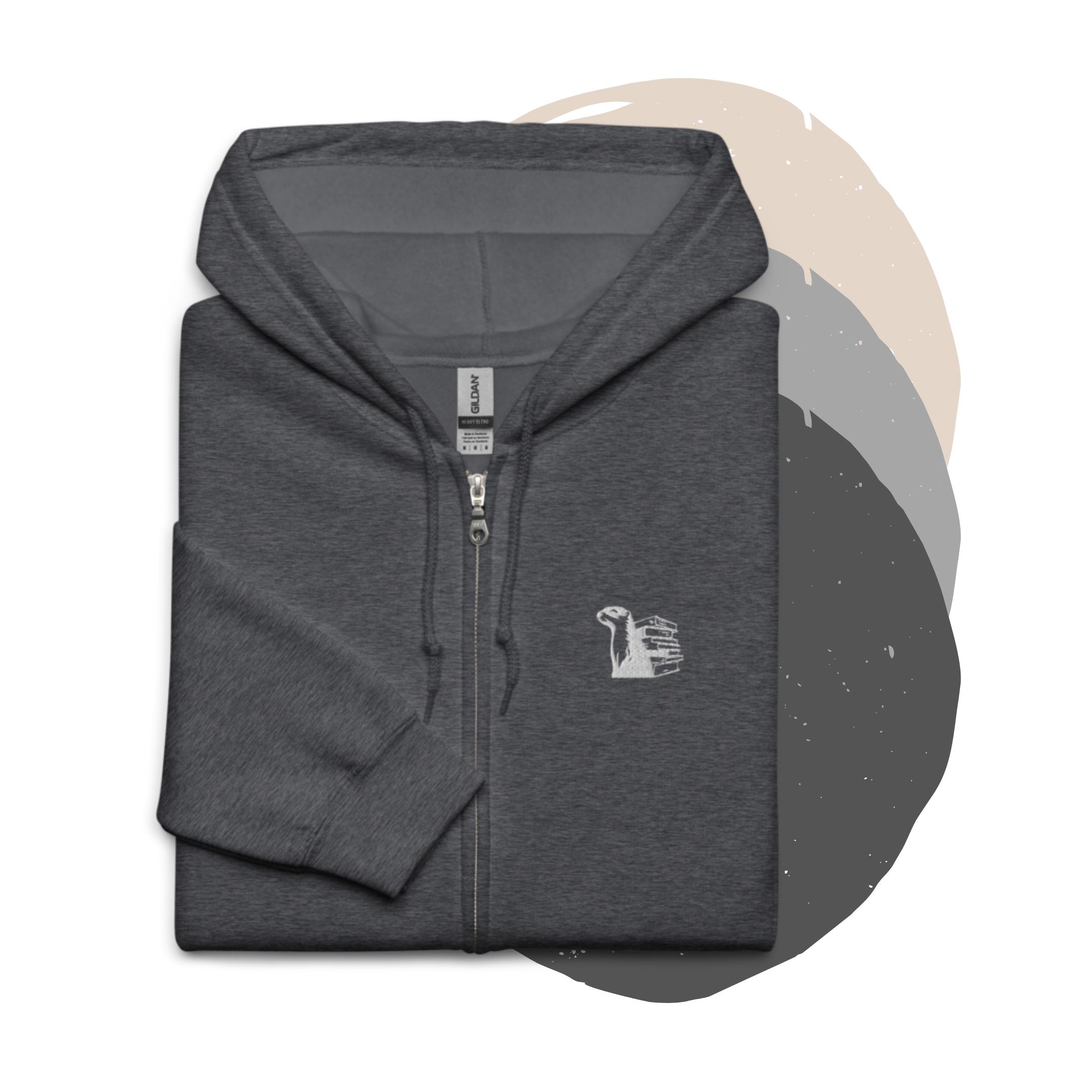 »rage like no otter« - Zip-Hoodie