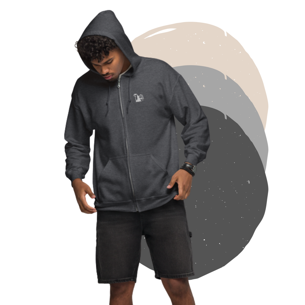 »rage like no otter« - Zip-Hoodie