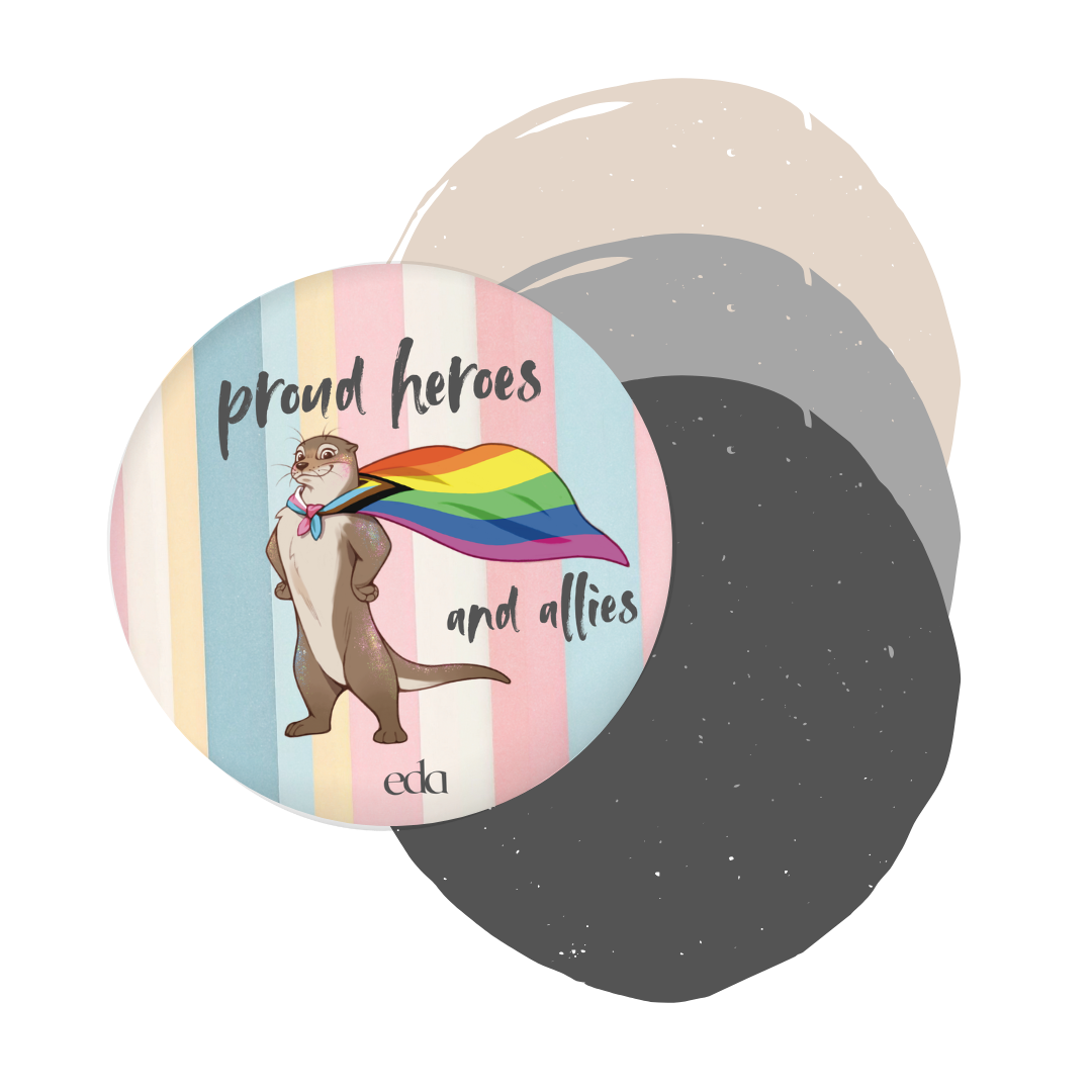 Otter Button Francis - »proud heroes and allies«