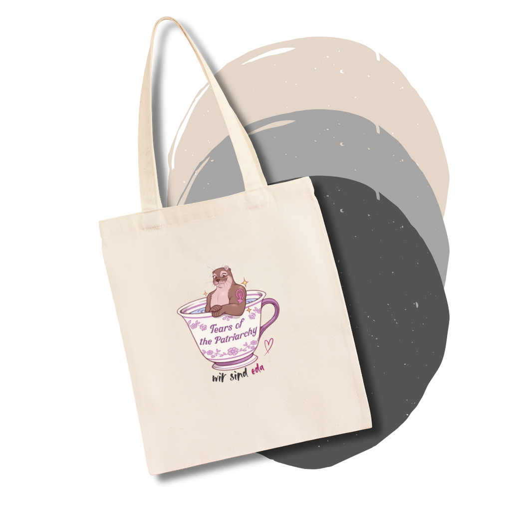 Otter Totebag - mit Edgar & Inji »wortbedacht«