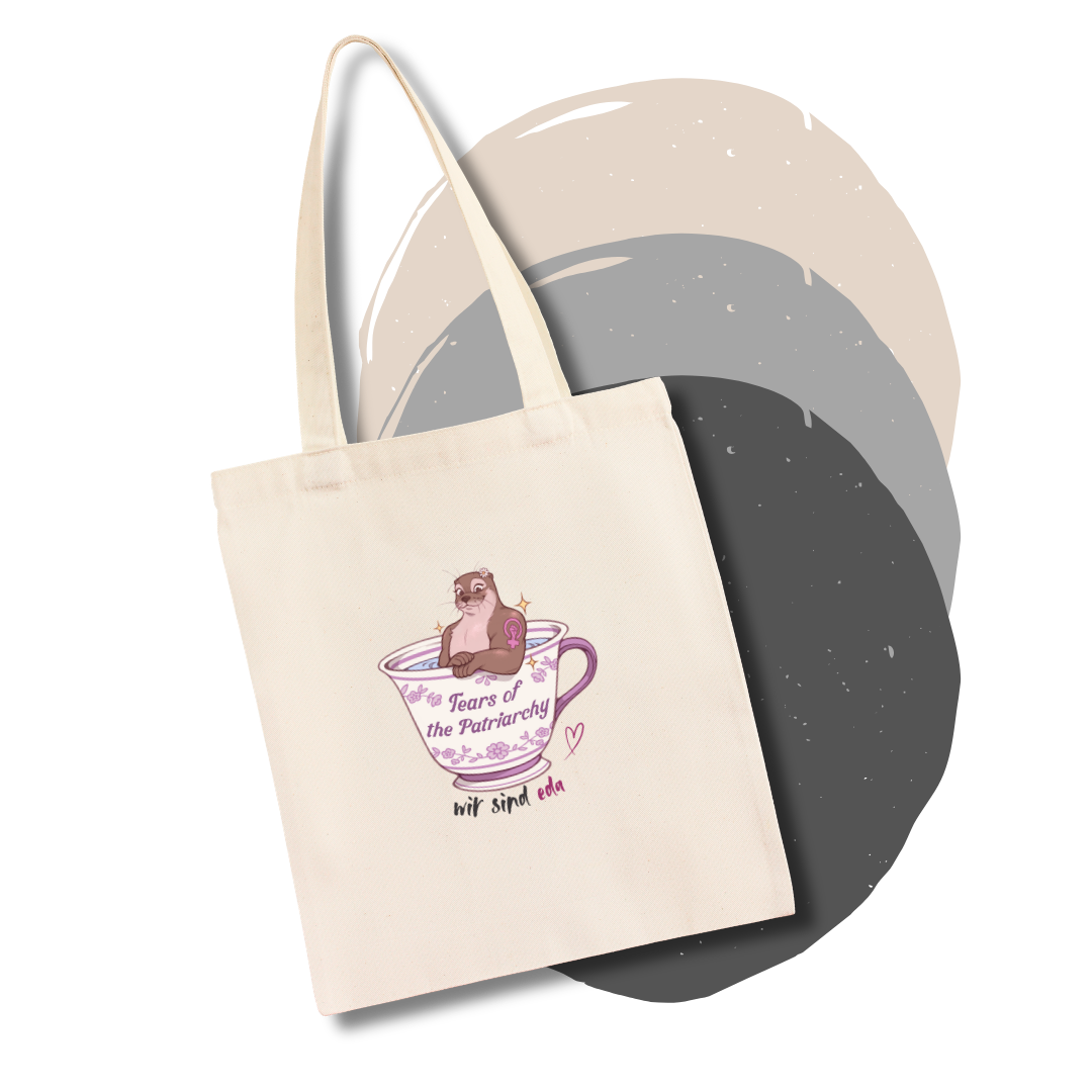 Otter Totebag - mit Edgar & Inji »wortbedacht«