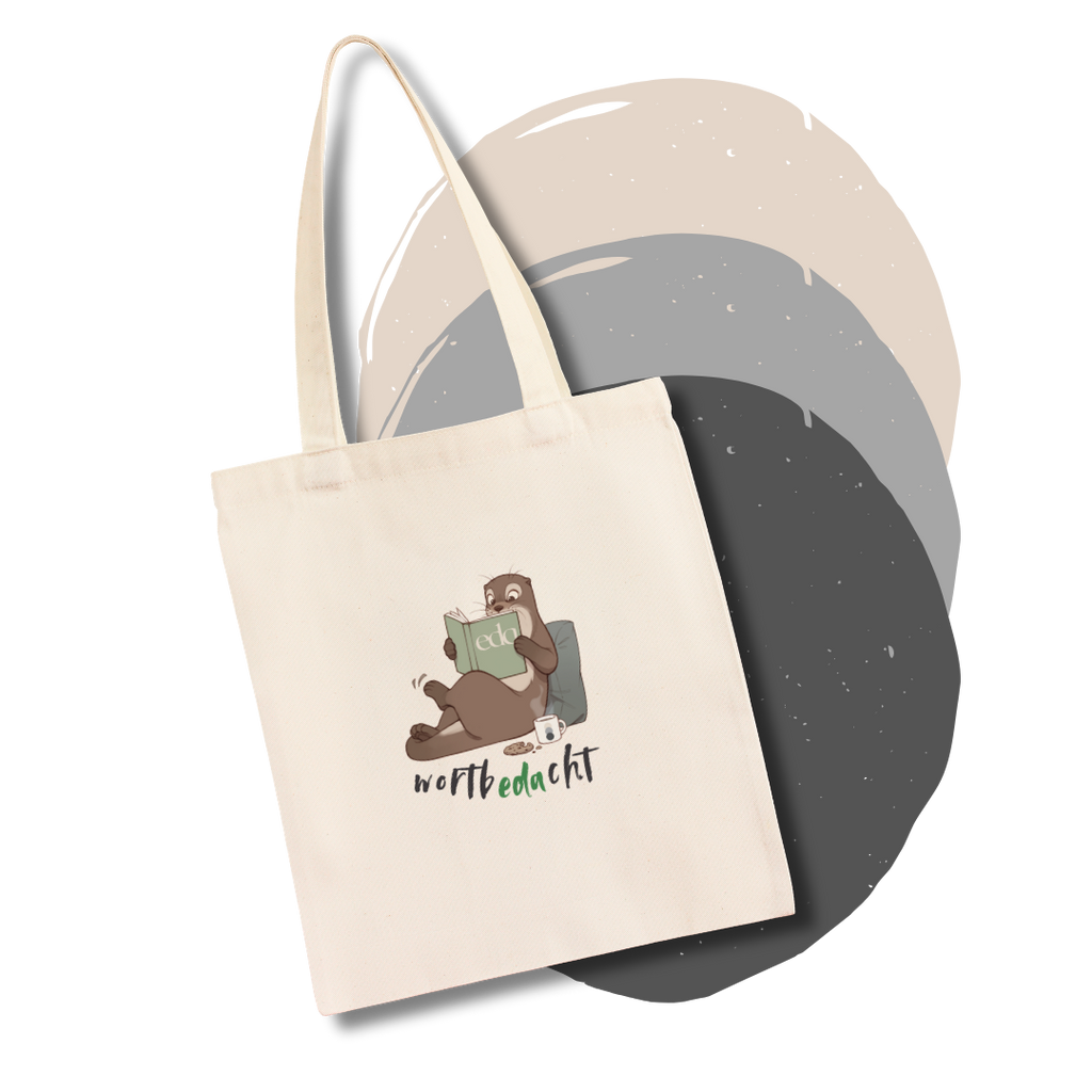 Otter Totebag - mit Edgar & Inji »wortbedacht«