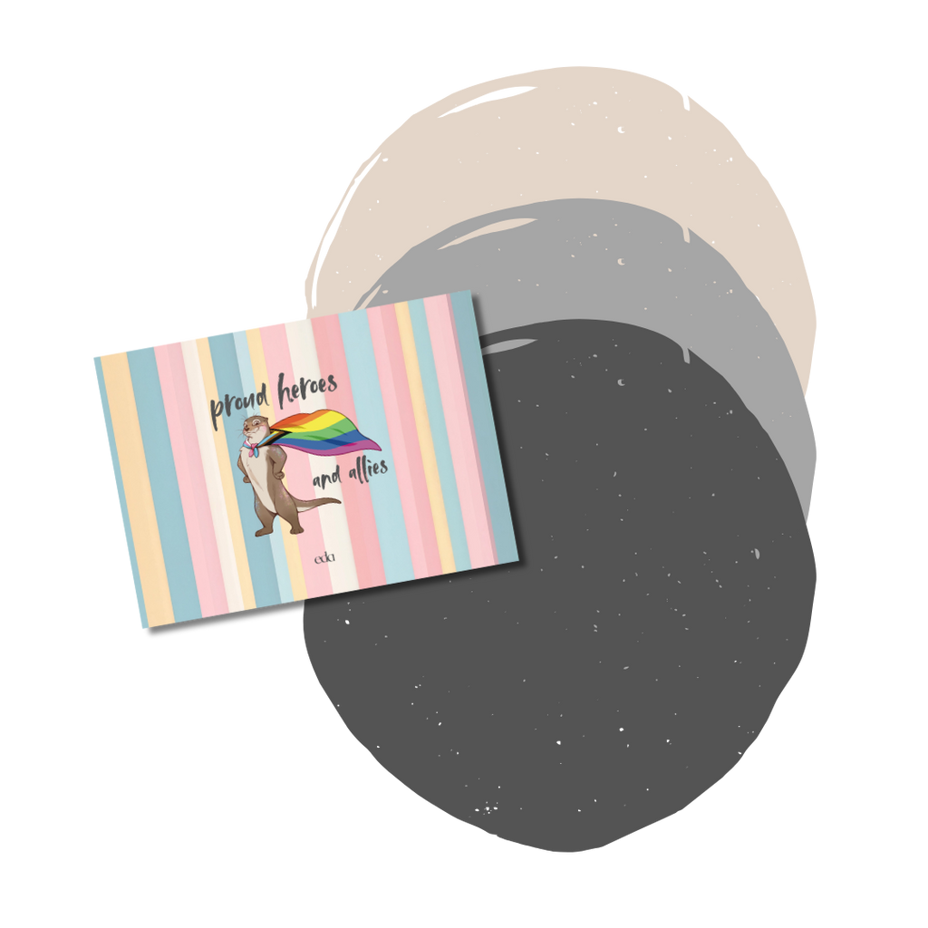 Francis Postkarte - »proud heroes and allies.«
