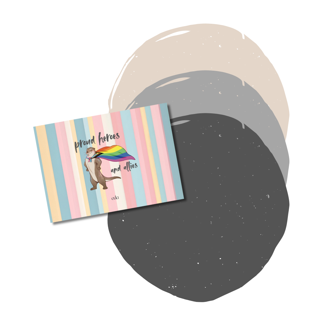 Francis Postkarte - »proud heroes and allies.«